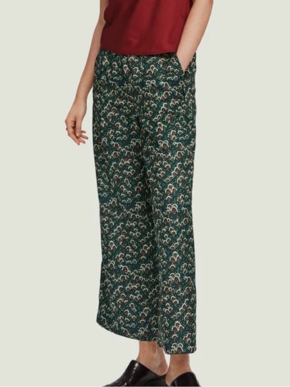 Scotch & Soda 💚 Wide Leg Ankle Pants 💚 NWOT